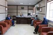 دیدار رئیس شبکه دامپزشکی اردکان  با دادستان شهرستان اردکان