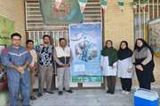 برگزاری رزمایش تخصصی جهادی دامپزشکی در مناطق روستایی محروم شهرستان بافق