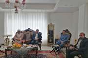 دیدار جمعی از همکاران با خانواده شهید جهادگر حاج عبدالرضا عابدی