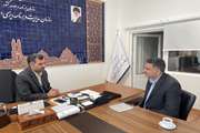 دیدار دکترعلی فاتحی نیا مدیر کل دامپزشکی استان یزد با دکتر مجید دهقانی زاده مدیرکل سازمان مدیریت و برنامه ریزی استان