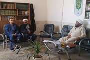 دیدار سرپرست دامپزشکی شهرستان مروست با امام جمعه شهرستان