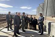 بازدید نمایندگان سازمان دامپزشکی کشور از بندر خشک پیشگامان یزد