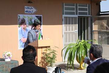 سخنرانی دکتر نجفی در افتتاحیه بیمارستان دامپزشکی اردکان