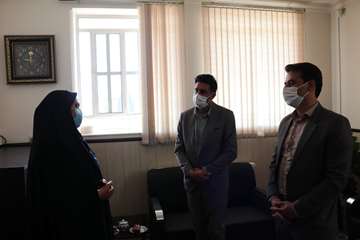 ملاقات فرماندار بافق با مدیر کل دامپزشکی استان یزد