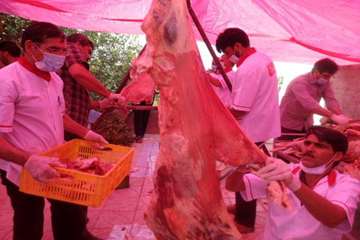 94/6/22، فعالیت اکیپ شبکه های دامپزشکی در روز عید سعید قربان