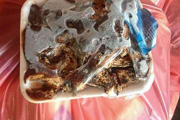 16 شهریور ماه 94: معدوم کردن بیش از سه تن دل و جگر و سنگدان تاریخ گذشته در شهرستان اشکذر