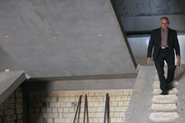 بازدید از دانشکده در حال ساخت پیرادامپزشکی