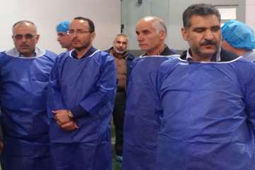 بازدید رئیس سازمان دامپزشکی کشور از کشتارگاه مرغ شیرکوه