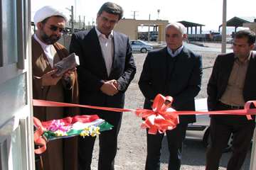 مراسم افتتاح پست قرنطینه شهید محمدی در مهریز