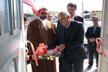 مراسم افتتاح پست قرنطینه شهید محمدی در مهریز