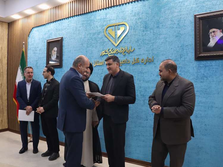 تکریم و معارفه سرپرست معاونت توسعه مدیریت و منابع دامپزشکی استان یزد