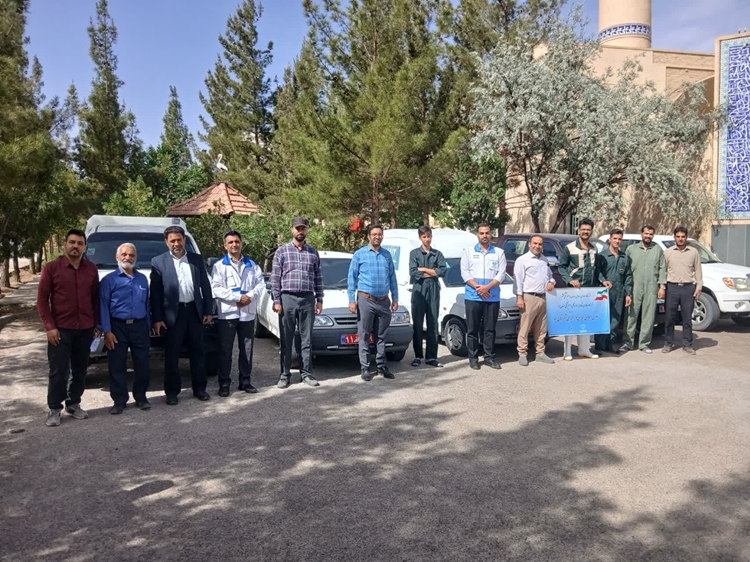 برگزاری اردوی جهادی نهادی دامپزشکی در بخش ندوشن شهرستان میبد 